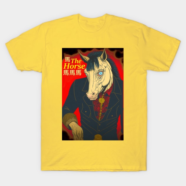 Year of the Horse Fake Comic T-Shirt by Copper City Dungeon